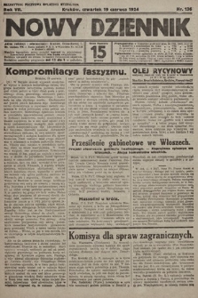 Nowy Dziennik. 1924, nr 136