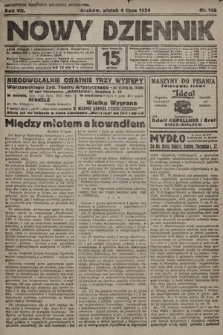 Nowy Dziennik. 1924, nr 148