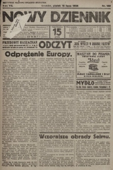 Nowy Dziennik. 1924, nr 160