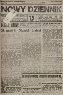 Nowy Dziennik. 1924, nr 168