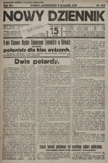 Nowy Dziennik. 1924, nr 204