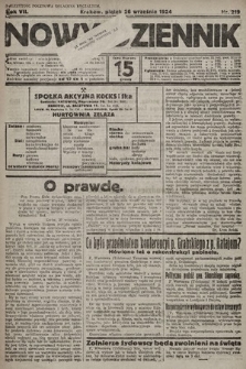 Nowy Dziennik. 1924, nr 219