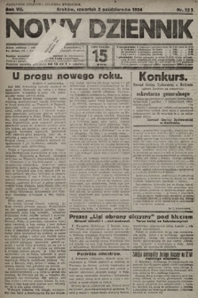 Nowy Dziennik. 1924, nr 223
