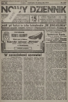 Nowy Dziennik. 1924, nr 257