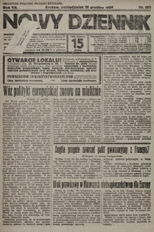 Nowy Dziennik. 1924, nr 281