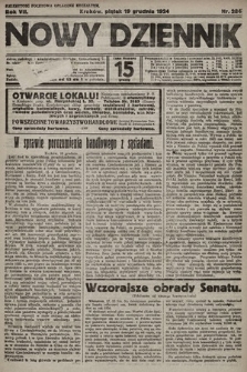 Nowy Dziennik. 1924, nr 284