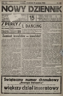 Nowy Dziennik. 1924, nr 286