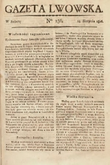 Gazeta Lwowska. 1816, nr 136
