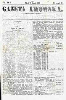 Gazeta Lwowska. 1860, nr 181