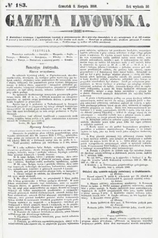 Gazeta Lwowska. 1860, nr 183