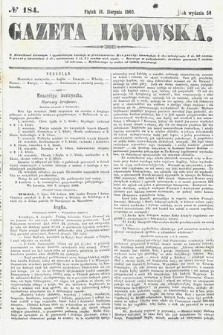 Gazeta Lwowska. 1860, nr 184