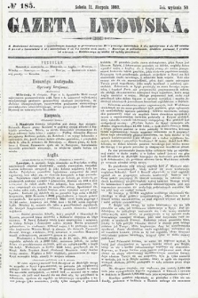 Gazeta Lwowska. 1860, nr 185