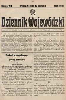 Dziennik Wojewódzki. 1928, nr 24