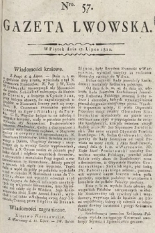 Gazeta Lwowska. 1812, nr 57