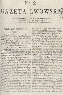 Gazeta Lwowska. 1812, nr 61