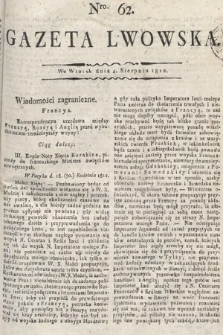 Gazeta Lwowska. 1812, nr 62