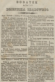 Dziennik Rządowy Wolnego Miasta Krakowa i Jego Okręgu. 1842, nr 8-9