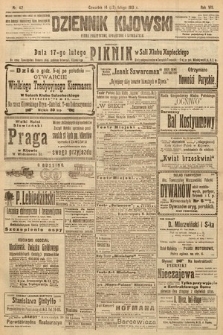 Dziennik Kijowski : pismo społeczne, polityczne i literackie. 1913, nr 42