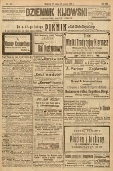 Dziennik Kijowski : pismo społeczne, polityczne i literackie. 1913, nr 45