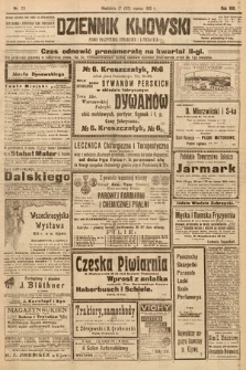 Dziennik Kijowski : pismo społeczne, polityczne i literackie. 1913, nr 73