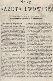 Gazeta Lwowska. 1812, nr 68