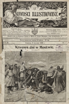 Nowości Illustrowane. 1906, nr 1