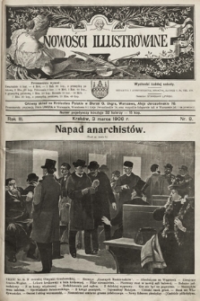 Nowości Illustrowane. 1906, nr 9