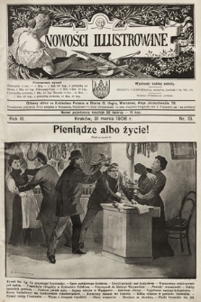 Nowości Illustrowane. 1906, nr 13