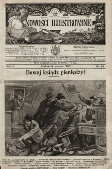 Nowości Illustrowane. 1906, nr 33