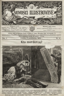 Nowości Illustrowane. 1906, nr 41