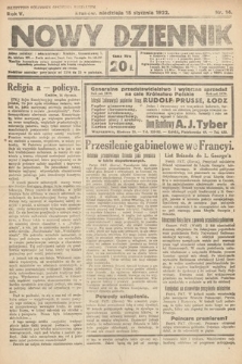Nowy Dziennik. 1922, nr 14