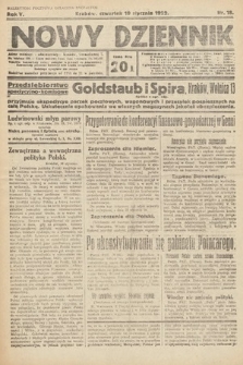 Nowy Dziennik. 1922, nr 18