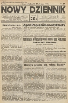 Nowy Dziennik. 1922, nr 22