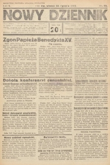 Nowy Dziennik. 1922, nr 23