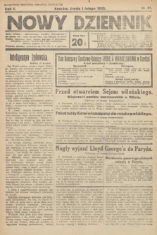 Nowy Dziennik. 1922, nr 31