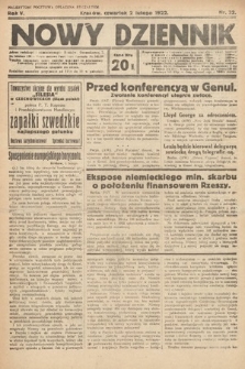 Nowy Dziennik. 1922, nr 32