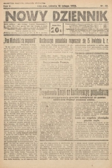 Nowy Dziennik. 1922, nr 48