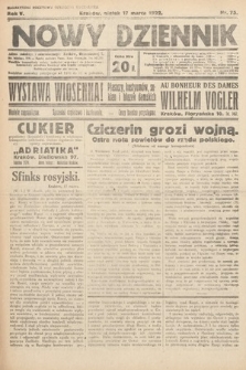 Nowy Dziennik. 1922, nr 75