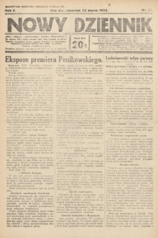 Nowy Dziennik. 1922, nr 81