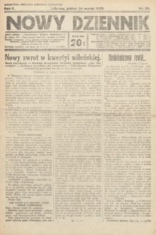 Nowy Dziennik. 1922, nr 82