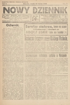 Nowy Dziennik. 1922, nr 86