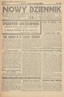 Nowy Dziennik. 1922, nr 155
