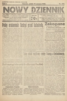 Nowy Dziennik. 1922, nr 157