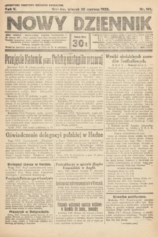 Nowy Dziennik. 1922, nr 161