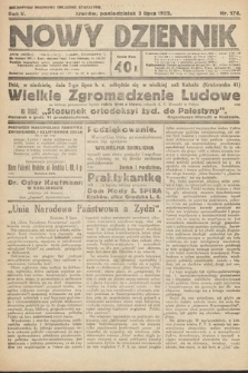 Nowy Dziennik. 1922, nr 174