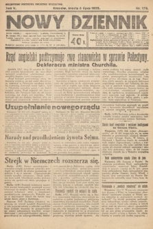 Nowy Dziennik. 1922, nr 176