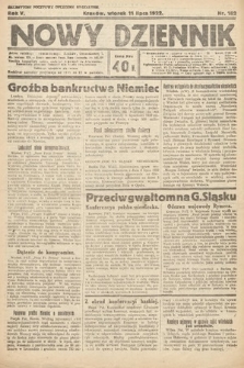 Nowy Dziennik. 1922, nr 182