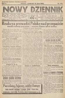 Nowy Dziennik. 1922, nr 187