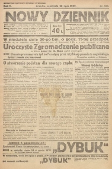 Nowy Dziennik. 1922, nr 201