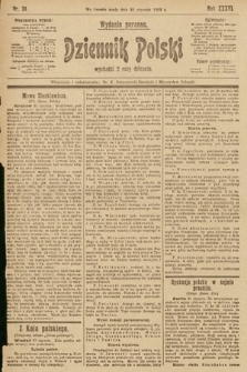 Dziennik Polski (wydanie poranne). 1903, nr 34